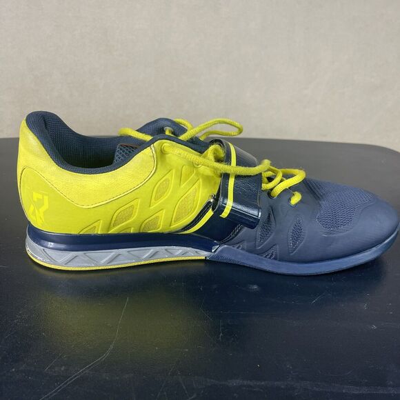 Reebok Shoes Mens 11.5 Black Yellow Crossfit Forging‎ Elite Fitness Adult main image 9